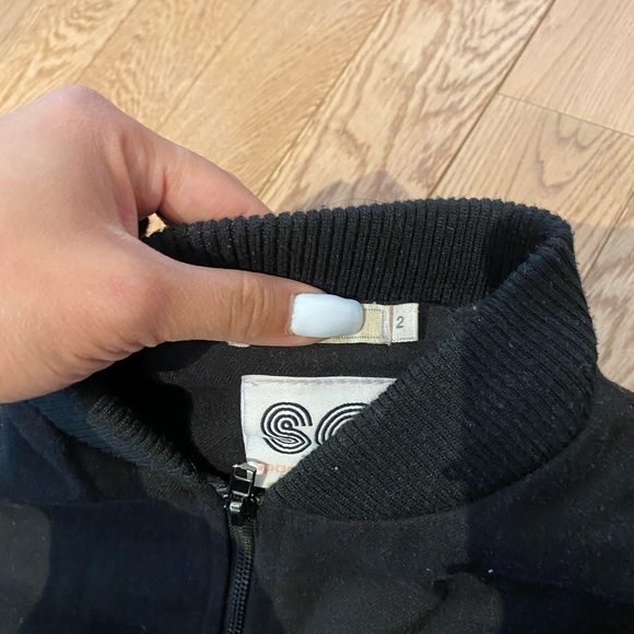 Black bomber jacket - Picture 3 of 3